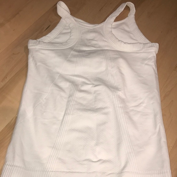 White athletic shirt - Picture 3 of 3